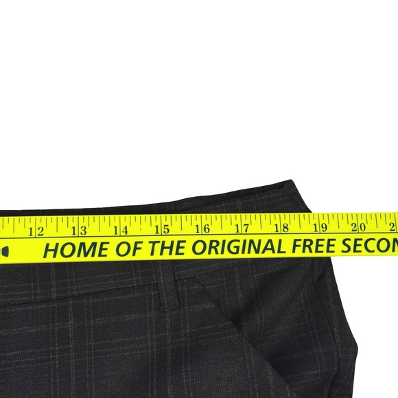 Wit & Wisdom Plaid Career Dress Pants Women's Size 16 Gray Business Casual - Picture 9 of 10